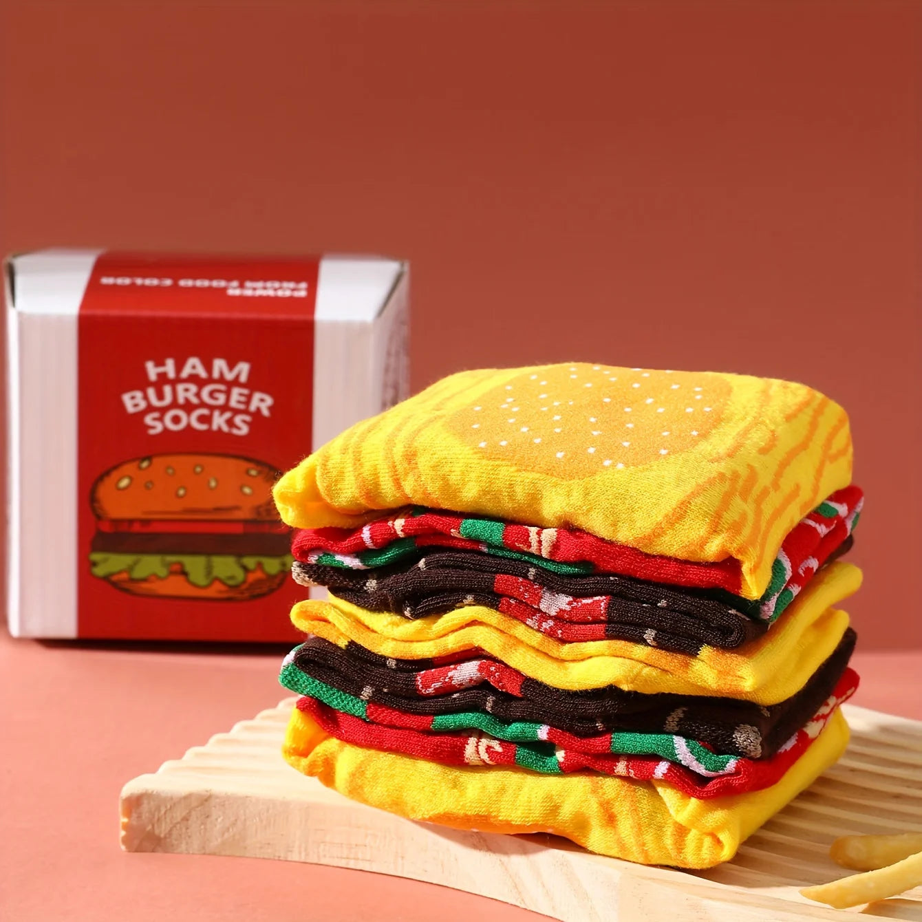 Hamburguer Socks (2 pairs)