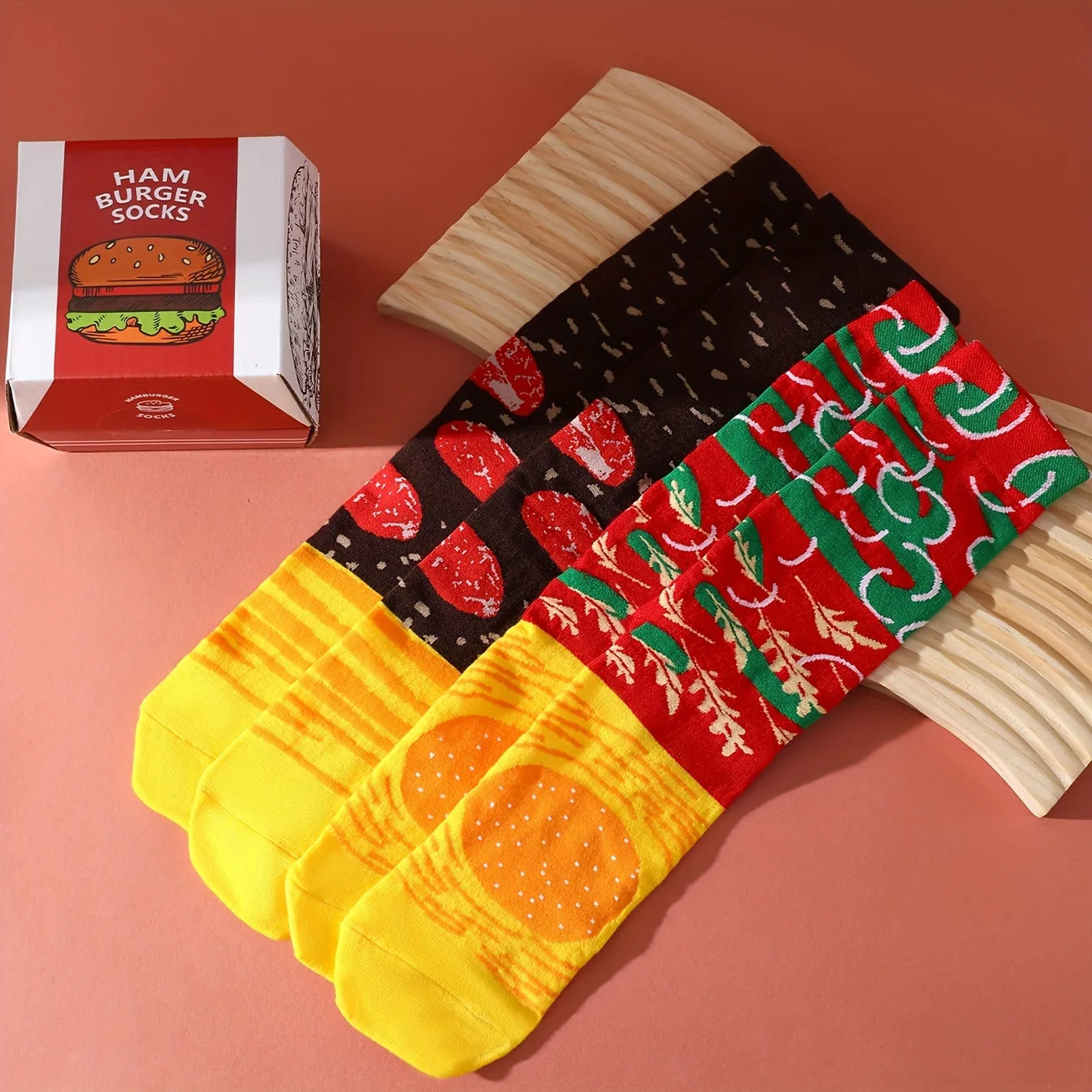 Hamburguer Socks (2 pairs)