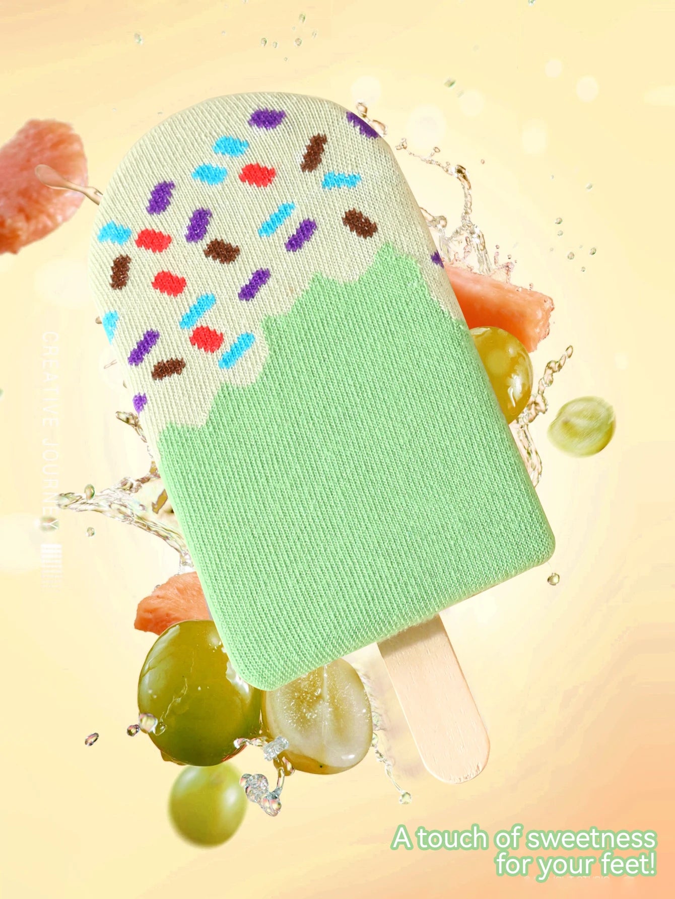 Ice Lolly Mint with Cream