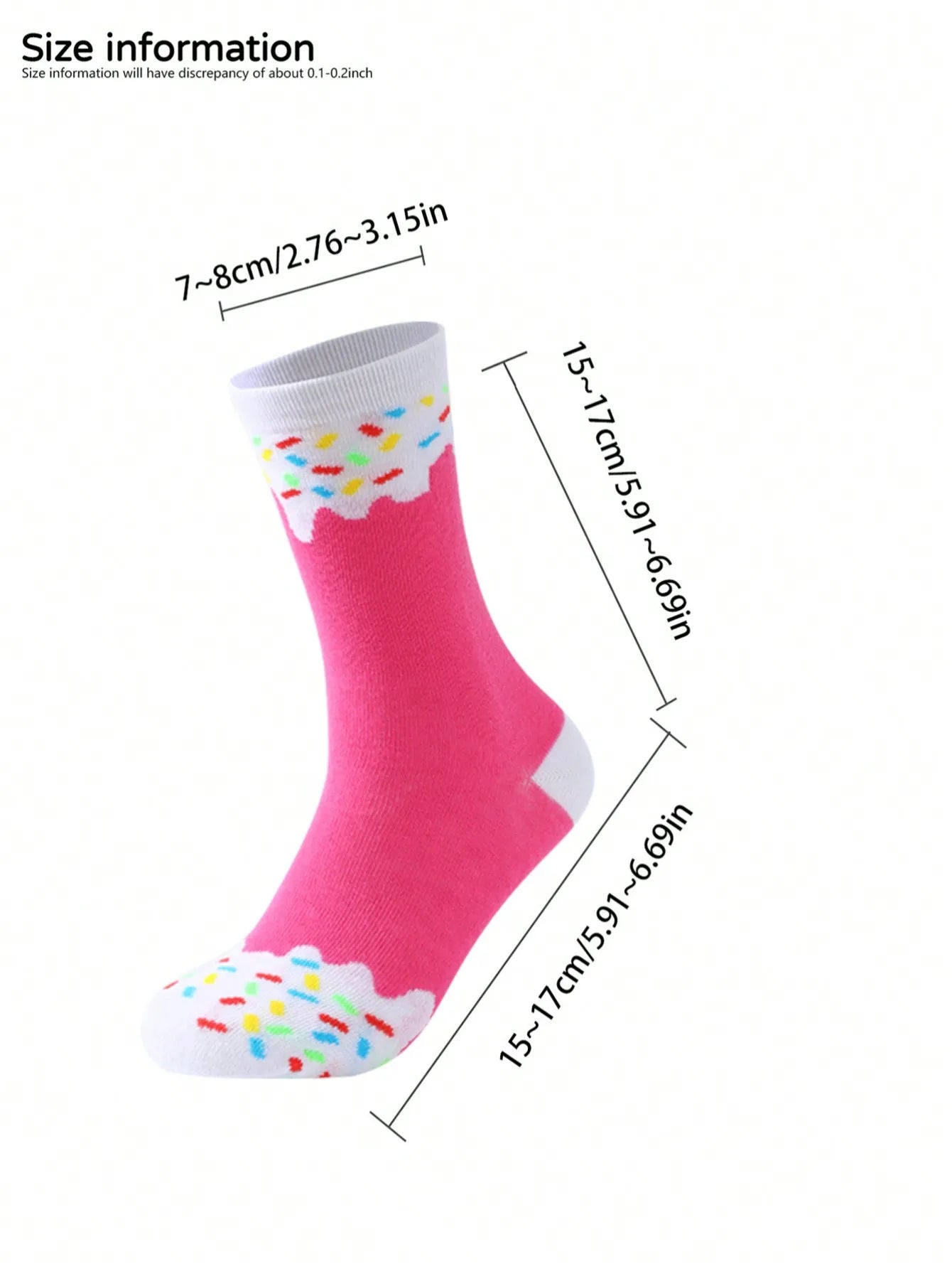 Strawberry Ice Lolly socks