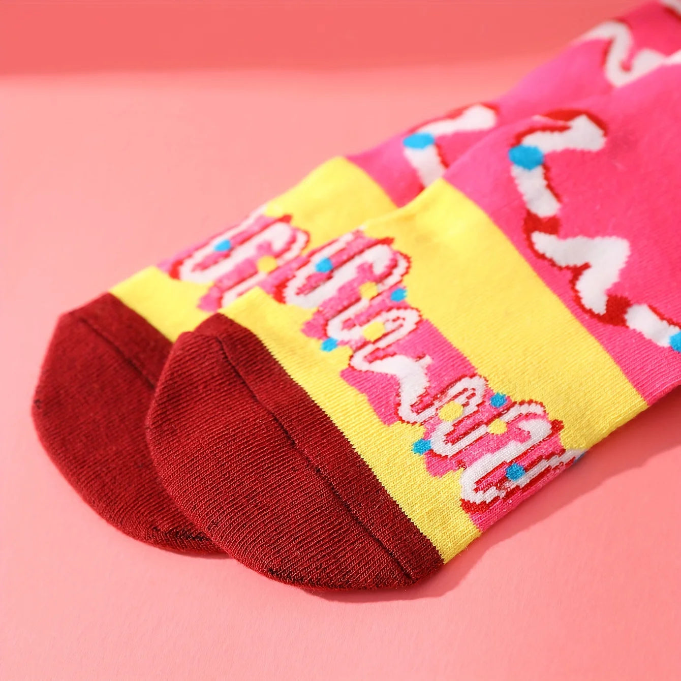 Strawberry Donut socks