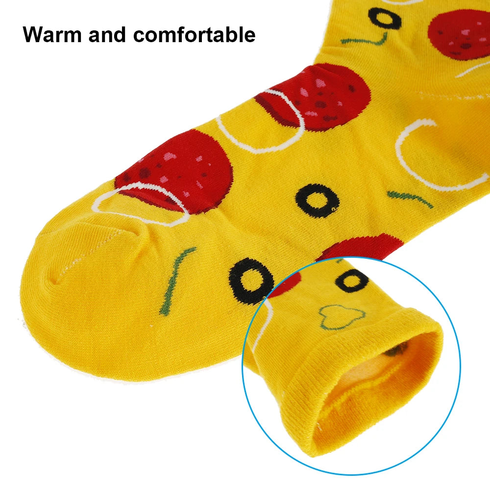 Pizza Socks Set (available in 4, 8, or 12 pairs)