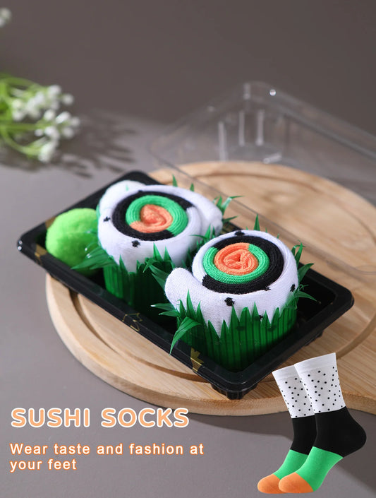 Sushi Roll Socks