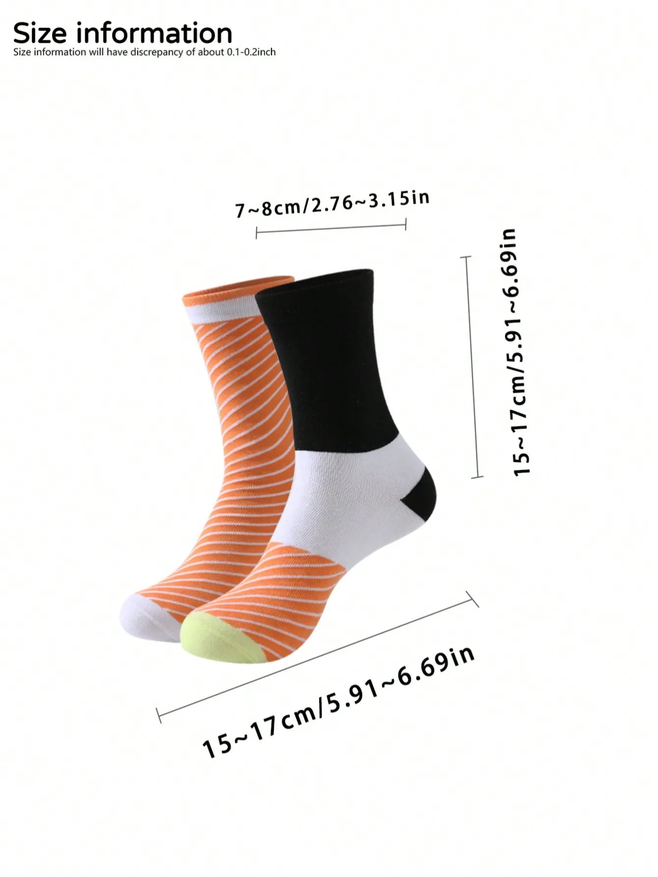 Salmon Sushi Socks (2 pairs)