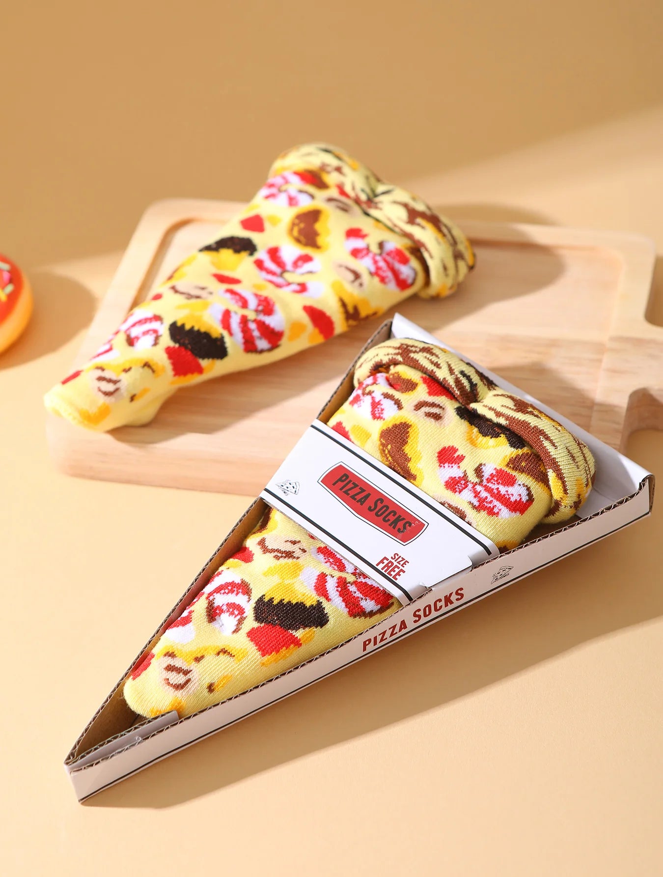 Pizza Socks (Thin Box)