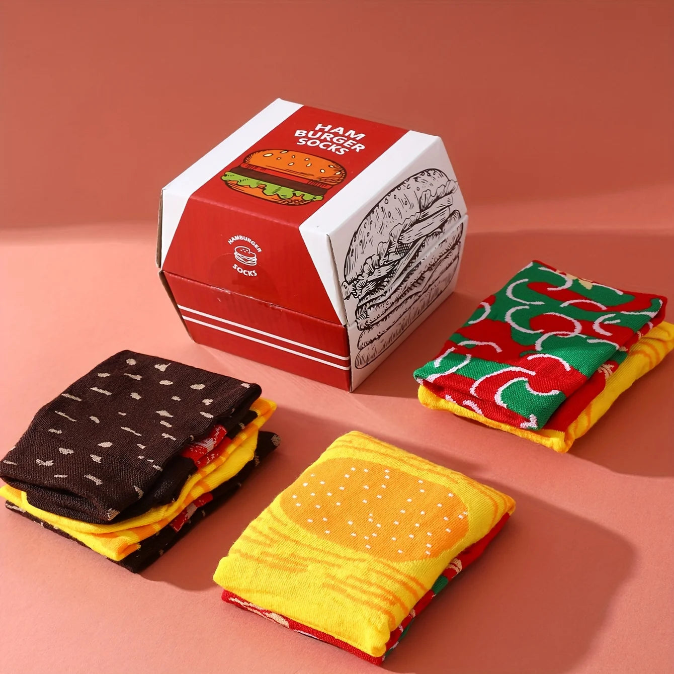 Hamburguer Socks (2 pairs)