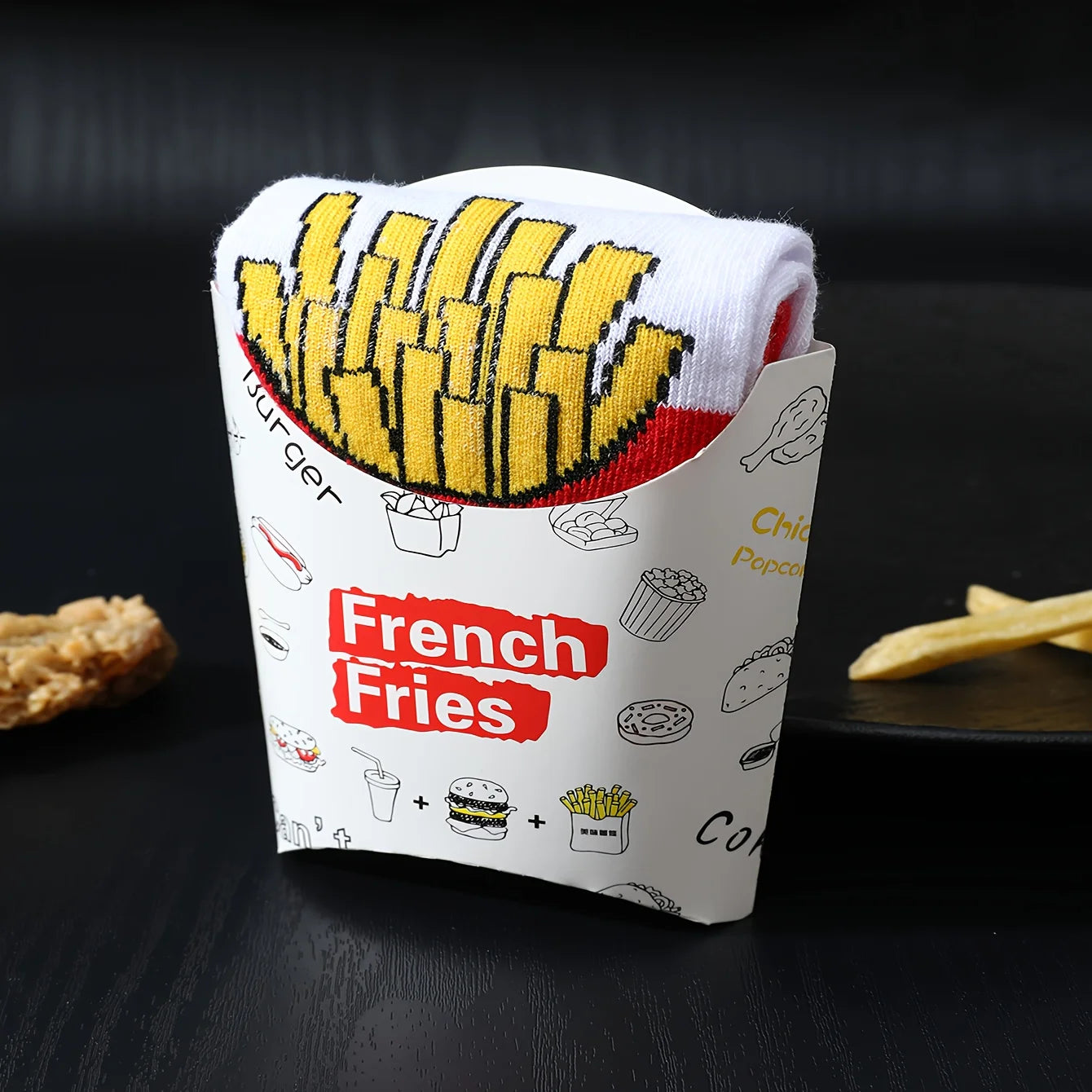 French Fries Socks