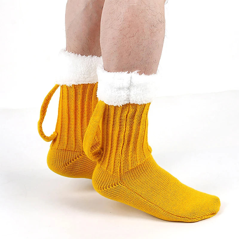 3D Beer Mug Socks