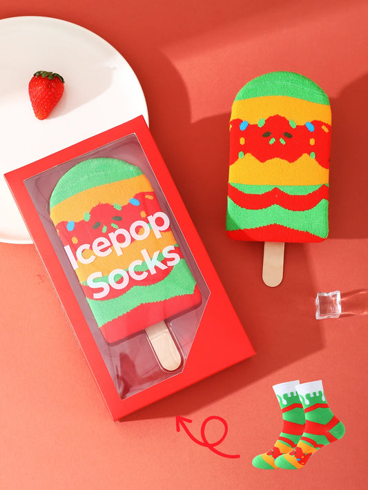 Tropical Fruits Ice Lolly Socks