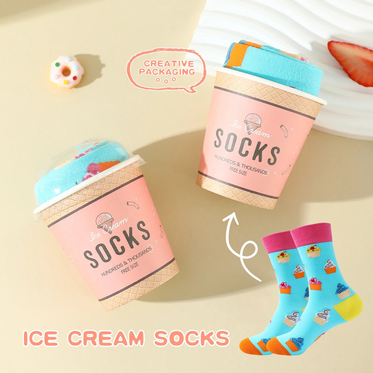 Tutti Frutti Ice Cream Socs