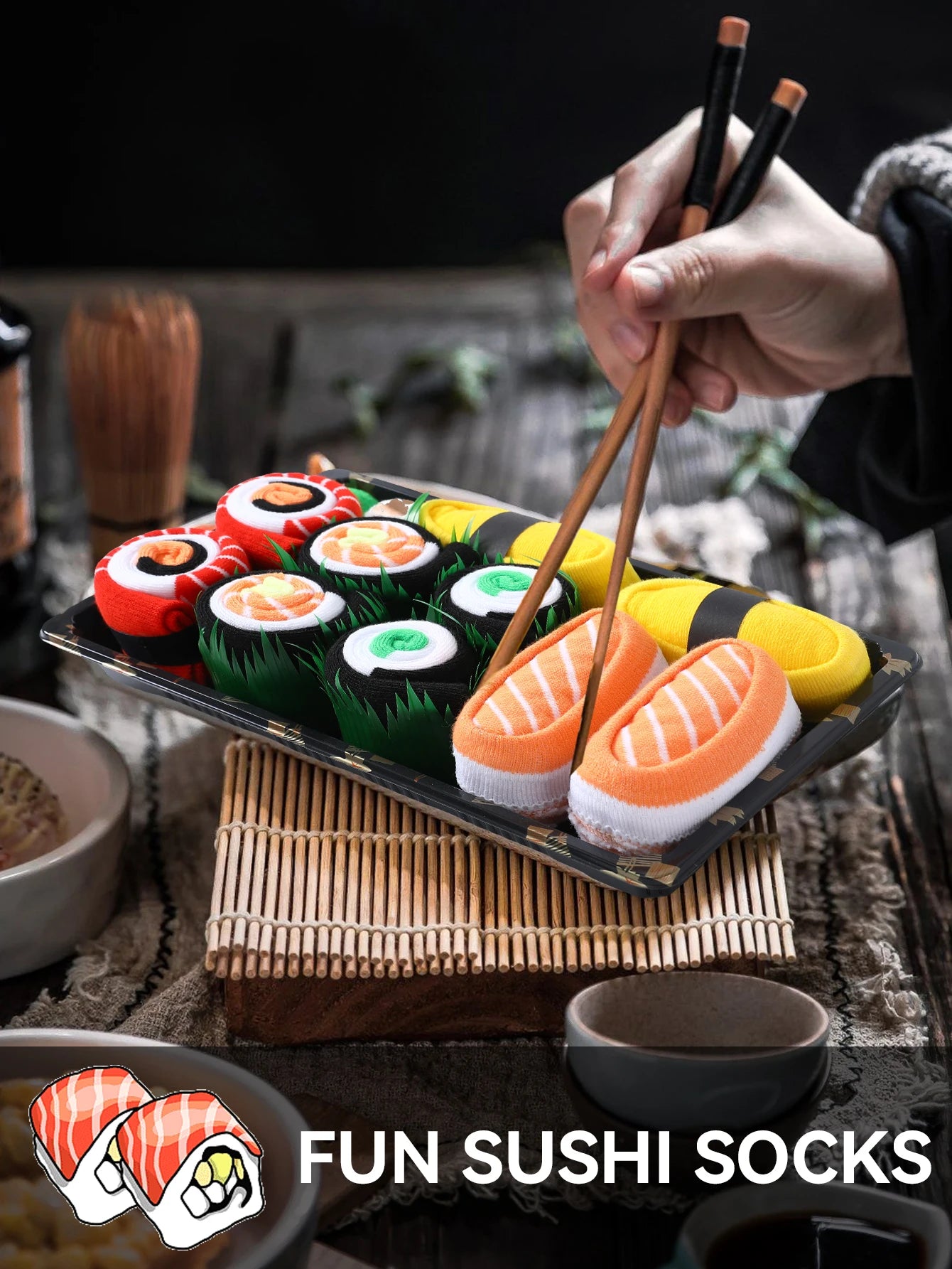 Sushi Socks Mix (5 pairs)