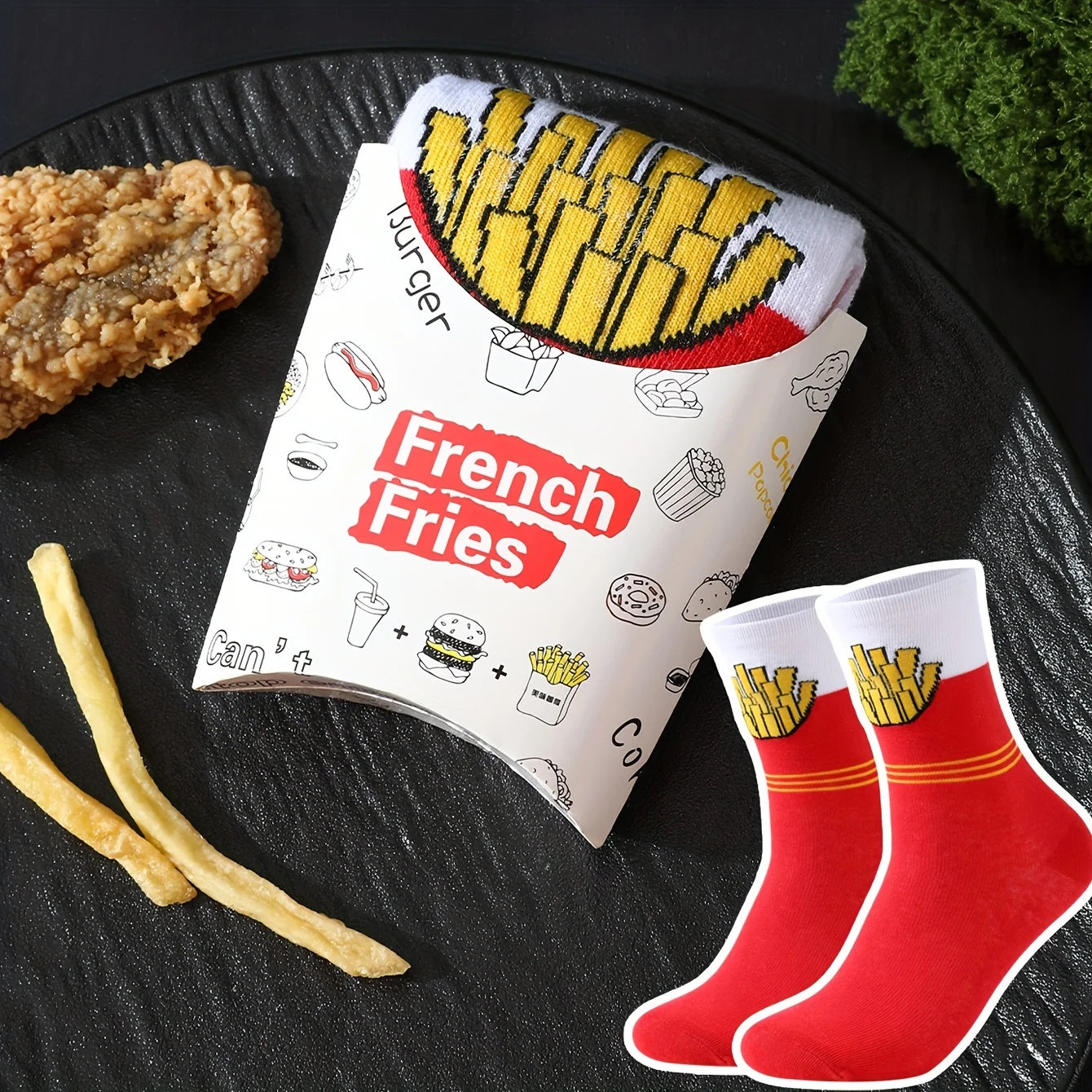 French Fries Socks
