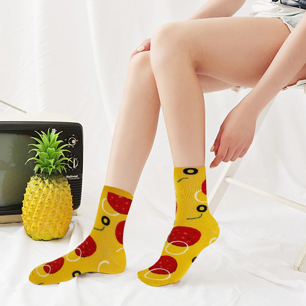 Pizza Socks Set (available in 4, 8, or 12 pairs)