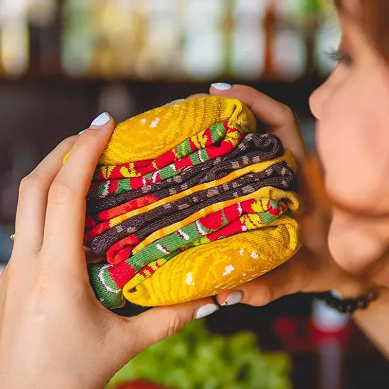 Hamburger Socks (2 pairs)